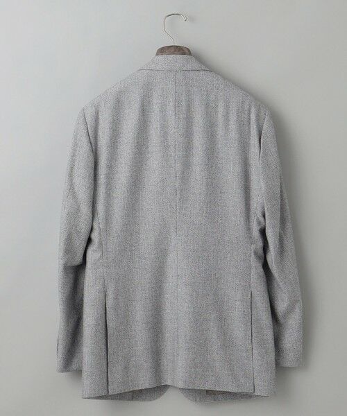 gotairiku / ゴタイリク テーラードジャケット | 【CANONICO/カノニコ】サキソニーウールコットンブレンド ジャケット_グレー千鳥柄 | 詳細13