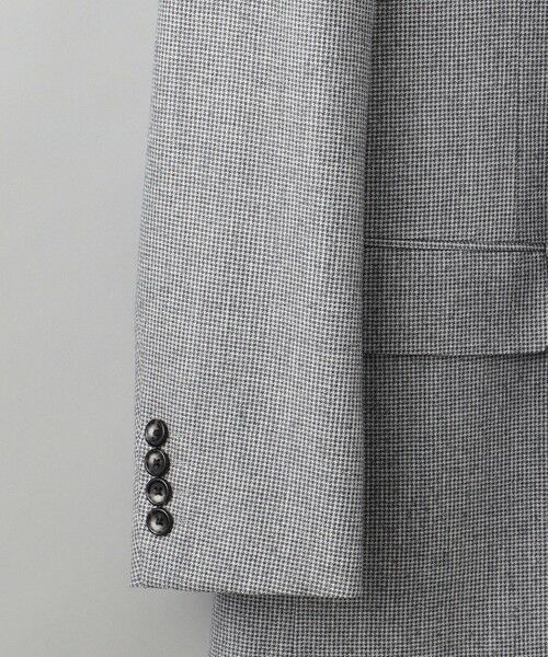 gotairiku / ゴタイリク テーラードジャケット | 【CANONICO/カノニコ】サキソニーウールコットンブレンド ジャケット_グレー千鳥柄 | 詳細16