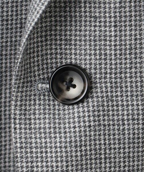 gotairiku / ゴタイリク テーラードジャケット | 【CANONICO/カノニコ】サキソニーウールコットンブレンド ジャケット_グレー千鳥柄 | 詳細18