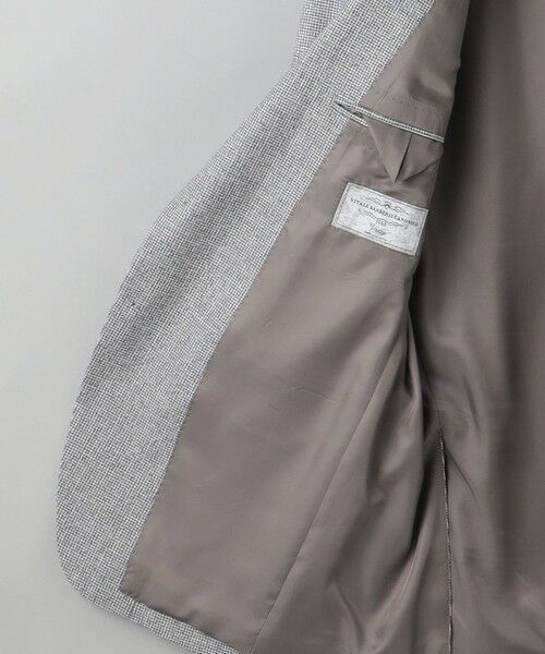 gotairiku / ゴタイリク テーラードジャケット | 【CANONICO/カノニコ】サキソニーウールコットンブレンド ジャケット_グレー千鳥柄 | 詳細20