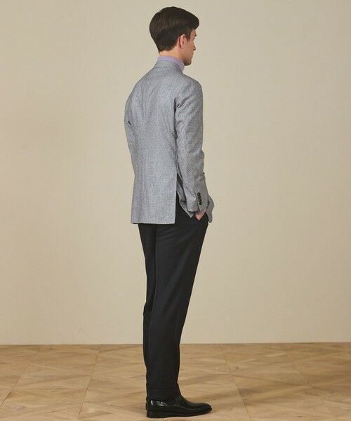 gotairiku / ゴタイリク テーラードジャケット | 【CANONICO/カノニコ】サキソニーウールコットンブレンド ジャケット_グレー千鳥柄 | 詳細5