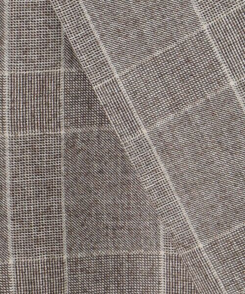 gotairiku / ゴタイリク テーラードジャケット | 【CANONICO/カノニコ】サキソニーウールコットンブレンド ジャケット_ブラウンチェック | 詳細13