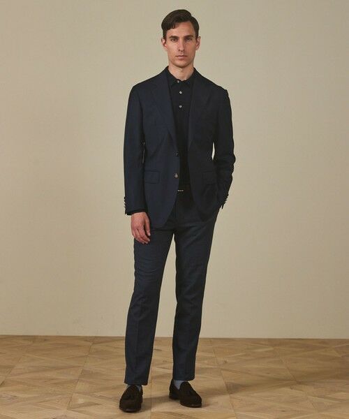 gotairiku / ゴタイリク テーラードジャケット | 【御幸毛織/オリジナル素材】Super160’S 定番 ネイビーブレザー(25年秋冬モデル) | 詳細1