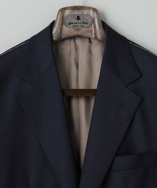 gotairiku / ゴタイリク テーラードジャケット | 【御幸毛織/オリジナル素材】Super160’S 定番 ネイビーブレザー(25年秋冬モデル) | 詳細12