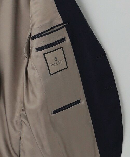 gotairiku / ゴタイリク テーラードジャケット | 【御幸毛織/オリジナル素材】Super160’S 定番 ネイビーブレザー(25年秋冬モデル) | 詳細19