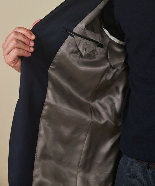 gotairiku / ゴタイリク テーラードジャケット | 【御幸毛織/オリジナル素材】Super160’S 定番 ネイビーブレザー(25年秋冬モデル) | 詳細8