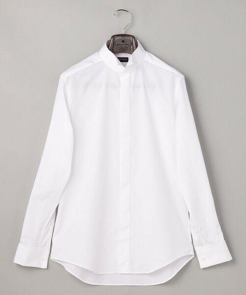 gotairiku / ゴタイリク シャツ・ブラウス | 【WEAR BLACK】ウィングカラー比翼 ダブルカフス ドレスシャツ | 詳細1