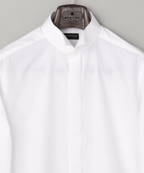 gotairiku / ゴタイリク シャツ・ブラウス | 【WEAR BLACK】ウィングカラー比翼 ダブルカフス ドレスシャツ | 詳細3
