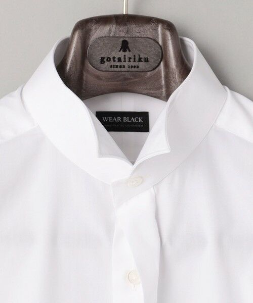 gotairiku / ゴタイリク シャツ・ブラウス | 【WEAR BLACK】ウィングカラー比翼 ダブルカフス ドレスシャツ | 詳細7