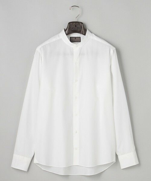gotairiku / ゴタイリク シャツ・ブラウス | 【シワになりにくい/洗える】ＴＣブロード シャツ_バンドカラー | 詳細10