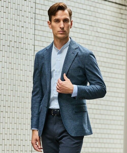 gotairiku / ゴタイリク シャツ・ブラウス | 【シワになりにくい/洗える】ＴＣブロード シャツ_バンドカラー | 詳細16