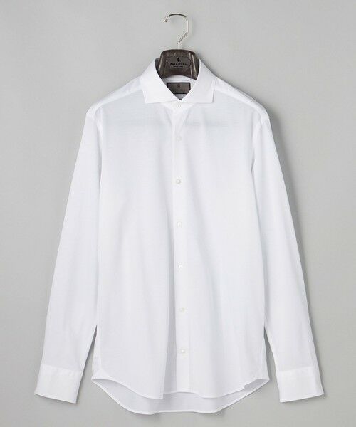 gotairiku / ゴタイリク シャツ・ブラウス | 【ストレッチ/洗える】Albini ジャージ シャツ_ カッタウェイカラー | 詳細11