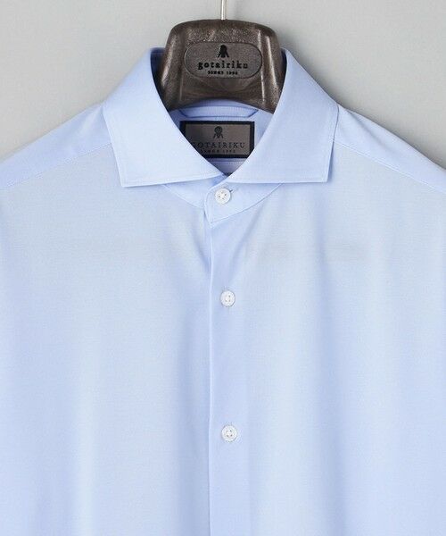 gotairiku / ゴタイリク シャツ・ブラウス | 【ストレッチ/洗える】Albini ジャージ シャツ_ カッタウェイカラー | 詳細19