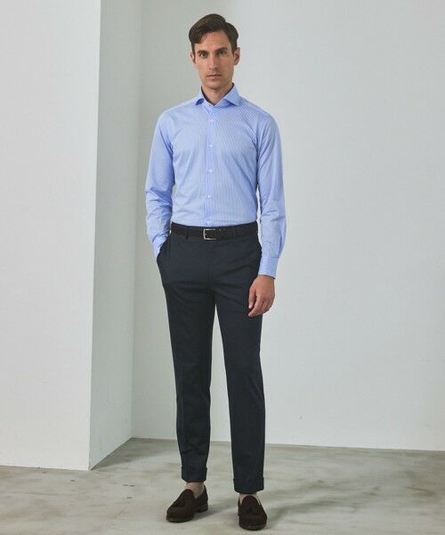 gotairiku / ゴタイリク シャツ・ブラウス | 【ストレッチ/洗える】Albini ジャージ シャツ_ カッタウェイカラー | 詳細26