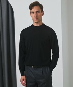 gotairiku / ゴタイリク ニット・セーター | 25年新作【洗える/チクチクしにくい/ピリングしにくい】イタリア糸 ハイゲージ カバーネックニット_WOOL100％