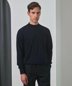 gotairiku / ゴタイリク ニット・セーター | 25年新作【洗える/チクチクしにくい/ピリングしにくい】イタリア糸 ハイゲージ カバーネックニット_WOOL100％