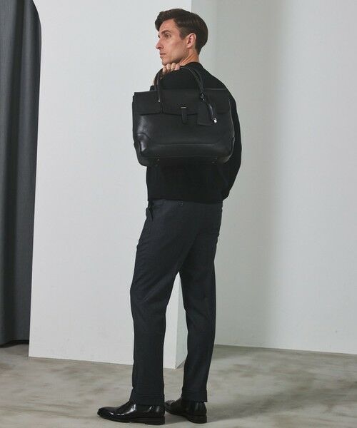 gotairiku / ゴタイリク ニット・セーター | 25年新作【洗える/チクチクしにくい/ピリングしにくい】イタリア糸 ハイゲージ カバーネックニット_WOOL100％ | 詳細4