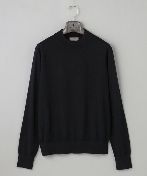 gotairiku / ゴタイリク ニット・セーター | 25年新作【洗える/チクチクしにくい/ピリングしにくい】イタリア糸 ハイゲージ カバーネックニット_WOOL100％ | 詳細5