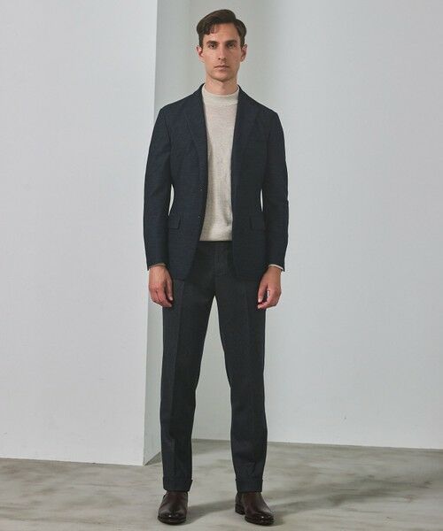 gotairiku / ゴタイリク ニット・セーター | 25年新作【洗える/チクチクしにくい/ピリングしにくい】イタリア糸 ハイゲージ カバーネックニット_WOOL100％ | 詳細11