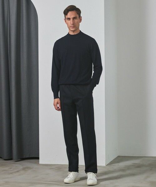 gotairiku / ゴタイリク ニット・セーター | 25年新作【洗える/チクチクしにくい/ピリングしにくい】イタリア糸 ハイゲージ カバーネックニット_WOOL100％ | 詳細19