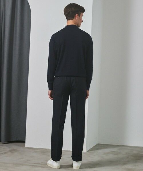 gotairiku / ゴタイリク ニット・セーター | 25年新作【洗える/チクチクしにくい/ピリングしにくい】イタリア糸 ハイゲージ カバーネックニット_WOOL100％ | 詳細25