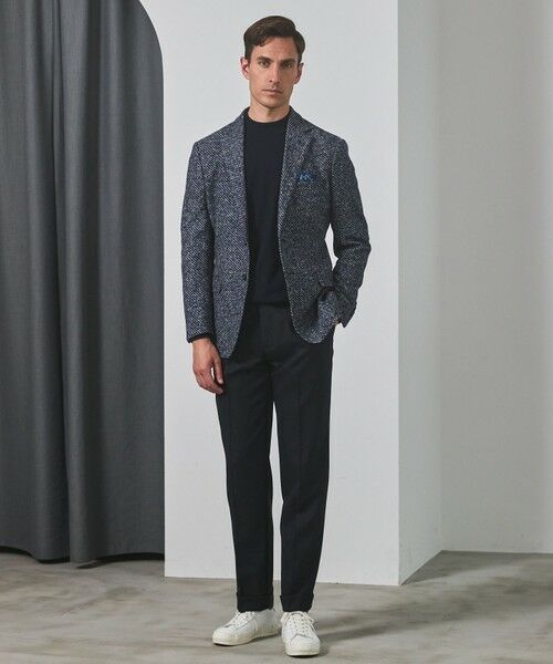 gotairiku / ゴタイリク ニット・セーター | 25年新作【洗える/チクチクしにくい/ピリングしにくい】イタリア糸 ハイゲージ カバーネックニット_WOOL100％ | 詳細26