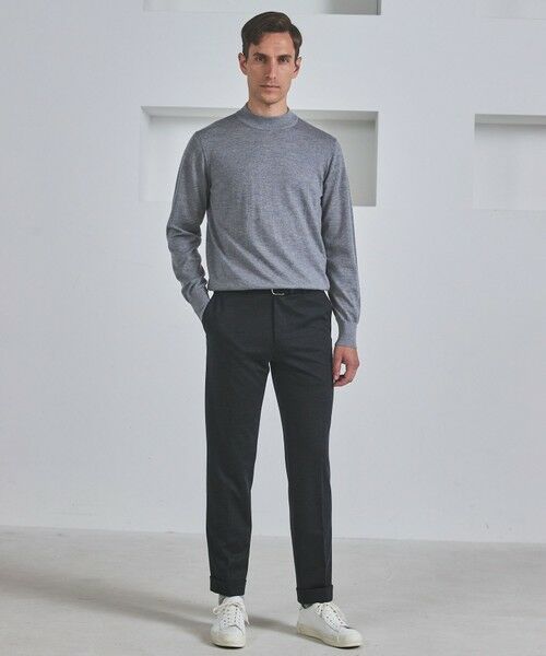 gotairiku / ゴタイリク ニット・セーター | 25年新作【洗える/チクチクしにくい/ピリングしにくい】イタリア糸 ハイゲージ カバーネックニット_WOOL100％ | 詳細29