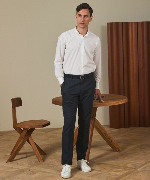 gotairiku / ゴタイリク その他パンツ | 仕事で着られる 秋冬の綿パン【吸湿発熱/ストレッチ】ソフトサーモ ストレッチコットンパンツ | 詳細8