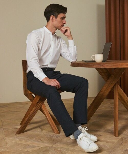 gotairiku / ゴタイリク その他パンツ | 仕事で着られる 秋冬の綿パン【吸湿発熱/ストレッチ】ソフトサーモ ストレッチコットンパンツ | 詳細10