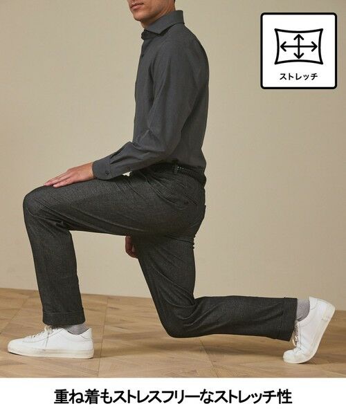 gotairiku / ゴタイリク その他パンツ | 仕事で着られる 秋冬の綿パン【ストレッチ】コットンモールスキンストレッチパンツ | 詳細3
