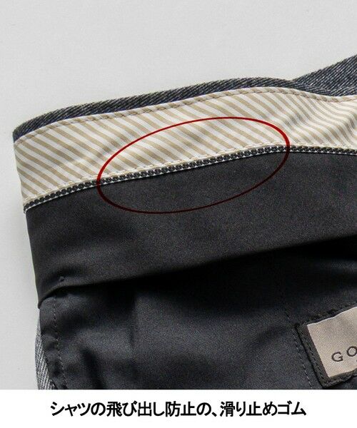 gotairiku / ゴタイリク その他パンツ | 仕事で着られる 秋冬の綿パン【ストレッチ】コットンモールスキンストレッチパンツ | 詳細6