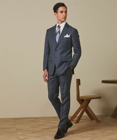 gotairiku / ゴタイリク セットアップ | 【ZEGNA/ゼニア】エレクタ スーツ(サックスブルーチェック)