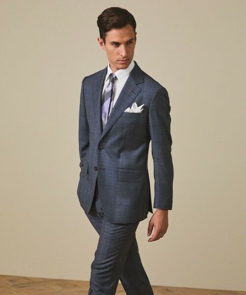 gotairiku / ゴタイリク セットアップ | 【ZEGNA/ゼニア】エレクタ スーツ(サックスブルーチェック) | 詳細1