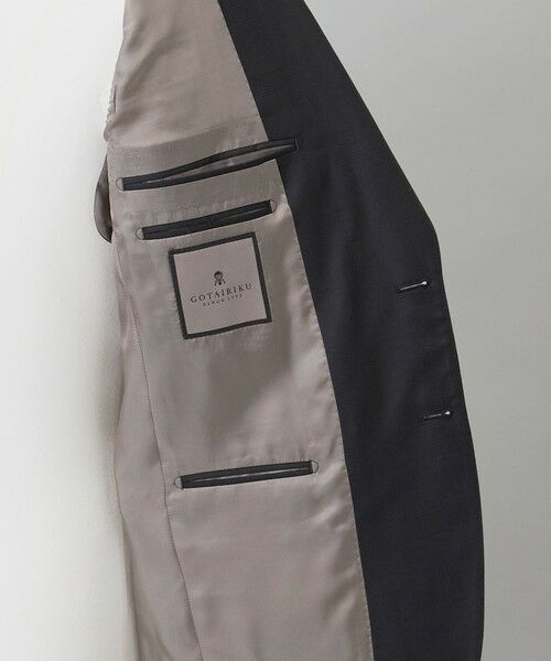 gotairiku / ゴタイリク セットアップ | シワになりにくい【御幸毛織/みゆきけおり】Superio160 スーツ_ブラックチェック | 詳細10