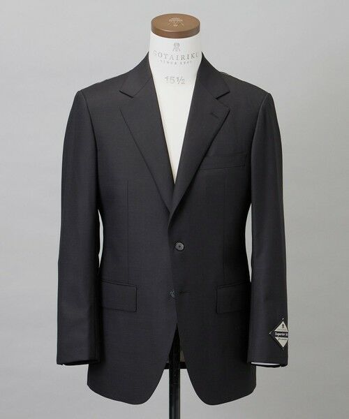 gotairiku / ゴタイリク セットアップ | シワになりにくい【御幸毛織/みゆきけおり】Superio160 スーツ_ブラックチェック | 詳細3