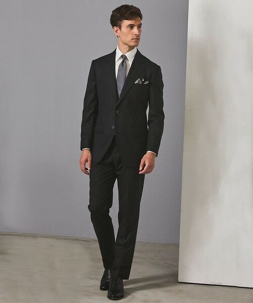 gotairiku / ゴタイリク セットアップ | シワになりにくい【御幸毛織/みゆきけおり】Superio160 スーツ_ブラックチェック(ブラック系4)