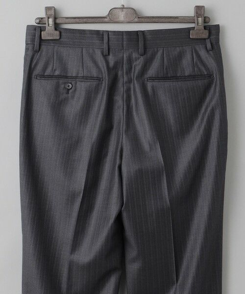 gotairiku / ゴタイリク セットアップ | シワになりにくい【御幸毛織/みゆきけおり】Superio160 スーツ_グレーストライプ | 詳細14