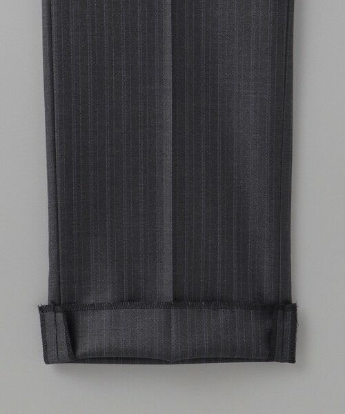 gotairiku / ゴタイリク セットアップ | シワになりにくい【御幸毛織/みゆきけおり】Superio160 スーツ_グレーストライプ | 詳細17