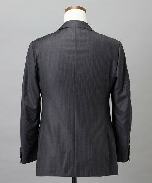 gotairiku / ゴタイリク セットアップ | シワになりにくい【御幸毛織/みゆきけおり】Superio160 スーツ_グレーストライプ | 詳細2