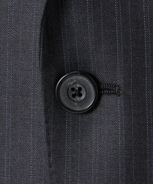 gotairiku / ゴタイリク セットアップ | シワになりにくい【御幸毛織/みゆきけおり】Superio160 スーツ_グレーストライプ | 詳細7