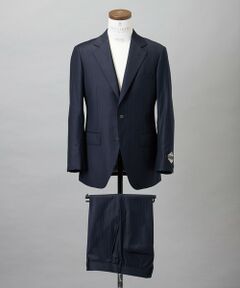 gotairiku / ゴタイリク セットアップ | シワになりにくい【御幸毛織/みゆきけおり】Superio160 スーツ_ネイビーストライプ