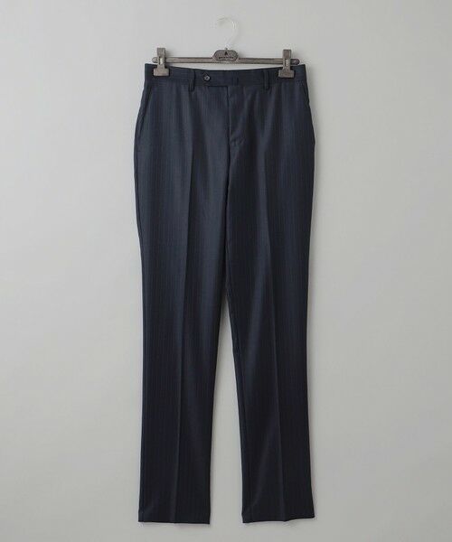 gotairiku / ゴタイリク セットアップ | シワになりにくい【御幸毛織/みゆきけおり】Superio160 スーツ_ネイビーストライプ | 詳細11