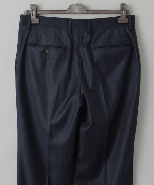 gotairiku / ゴタイリク セットアップ | シワになりにくい【御幸毛織/みゆきけおり】Superio160 スーツ_ネイビーストライプ | 詳細14