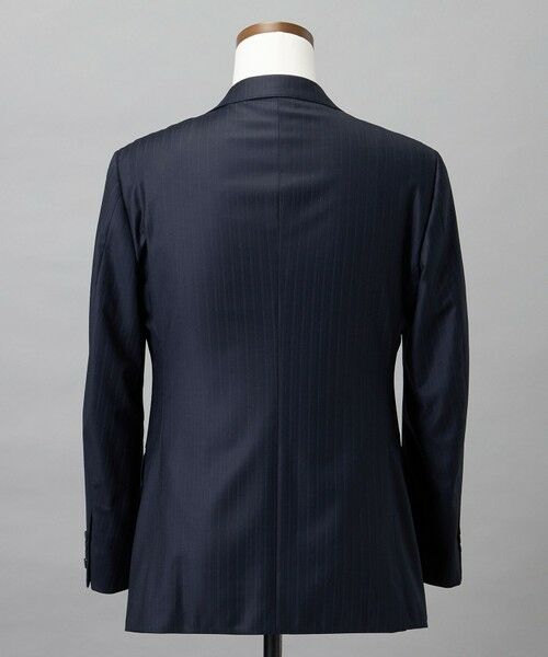 gotairiku / ゴタイリク セットアップ | シワになりにくい【御幸毛織/みゆきけおり】Superio160 スーツ_ネイビーストライプ | 詳細2