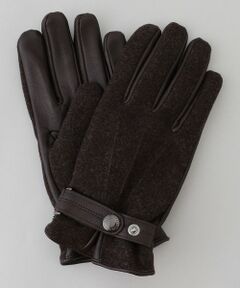 gotairiku / ゴタイリク 手袋 | 【スマホ対応】DRAGO/ドラゴ ウールシープレザーコンビ グローブ_無地