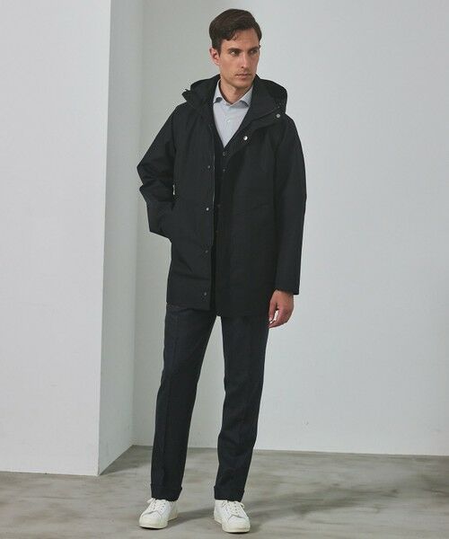 gotairiku / ゴタイリク ブルゾン | 25年新作/3シーズン対応【仕事で着用可】メランジカルゼ フーデッドブルゾン_無地 | 詳細1