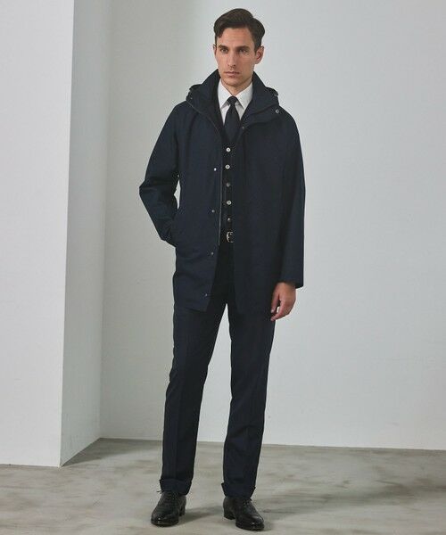 gotairiku / ゴタイリク ブルゾン | 25年新作/3シーズン対応【仕事で着用可】メランジカルゼ フーデッドブルゾン_無地 | 詳細17