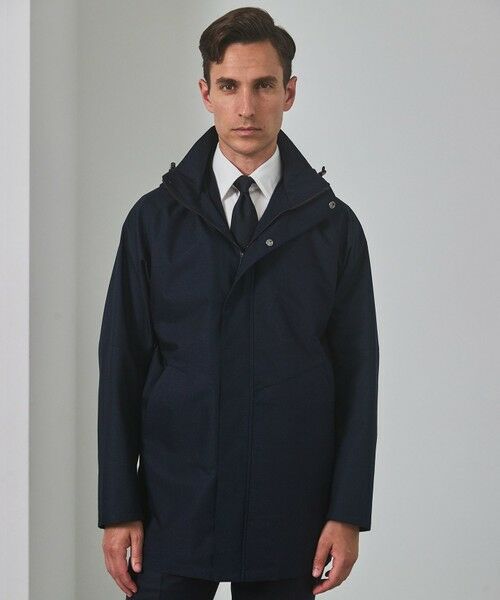 gotairiku / ゴタイリク ブルゾン | 25年新作/3シーズン対応【仕事で着用可】メランジカルゼ フーデッドブルゾン_無地 | 詳細20