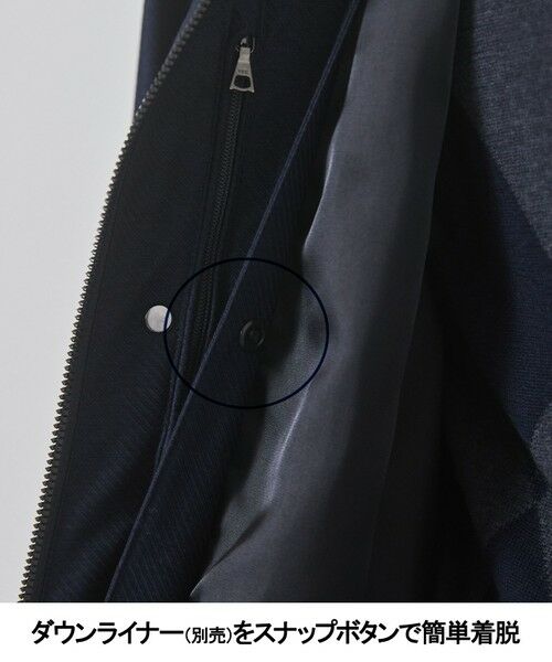 gotairiku / ゴタイリク ブルゾン | 25年新作/3シーズン対応【仕事で着用可】メランジカルゼ フーデッドブルゾン_無地 | 詳細13