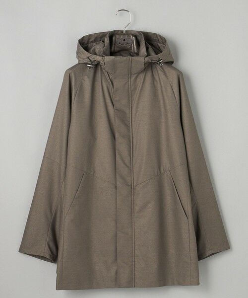 gotairiku/ゴタイリク 25年新作/3シーズン対応【仕事で着用可】メランジカルゼ フーデッドブルゾン_無地 ベージュ系 M gotairiku/ゴタイリク 25年新作/3シーズン対応【仕事で着用可】メランジカルゼ フーデッドブルゾン_無地 ベージュ系 M